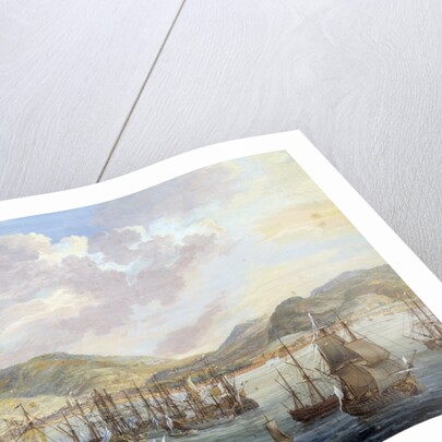 View of the city of The Cap francais by Louis Nicolas Van Blarenberghe