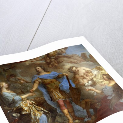 Louis XV bringing peace to Europe by Francois Le Moyne
