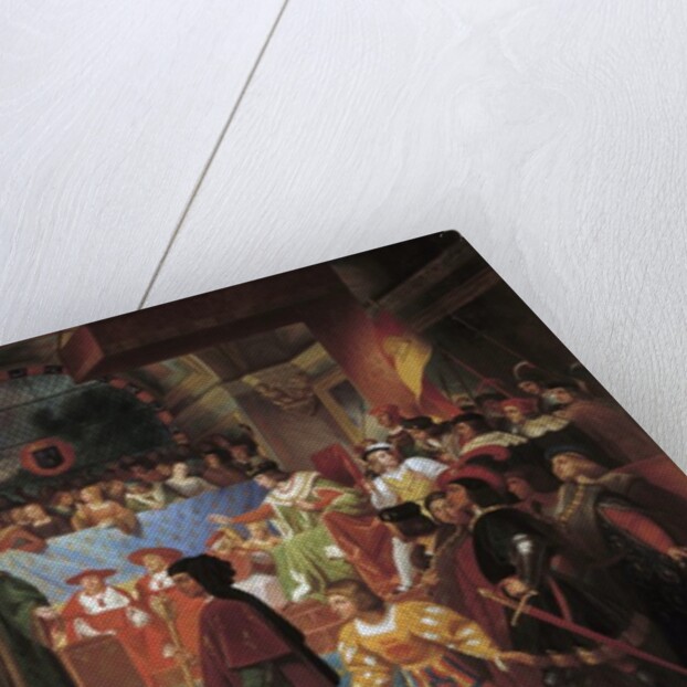 Louis XII proclaimed Father of the People at The States-General of Tours by Jean Louis Bezard