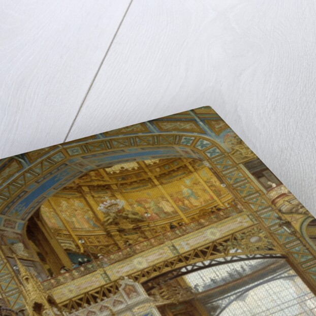 The central Dome of the World Fair in Paris, 1889 by Louis Beroud