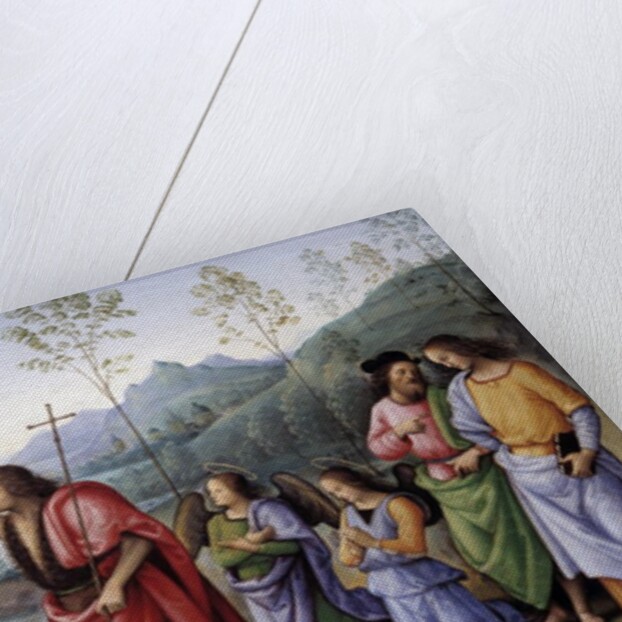 The Baptism of Christ by Perugino