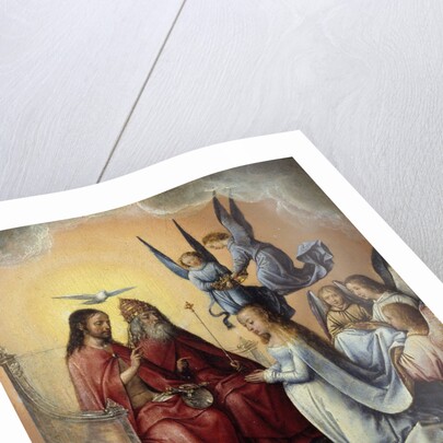 The Coronation of the Virgin by Michael Sittow