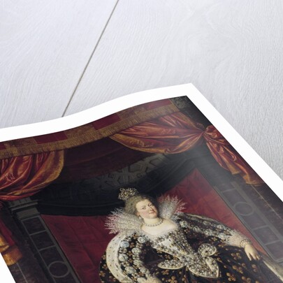 Portrait of Marie de Medici, Queen of France by Frans Pourbus the Younger