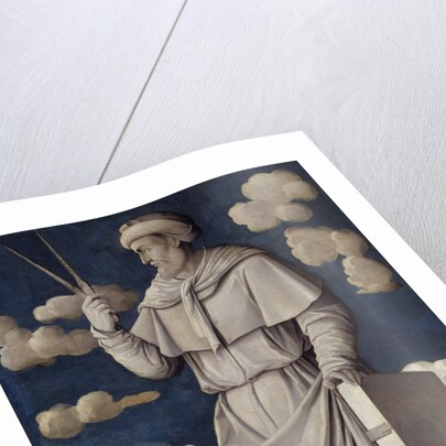 Portrait of Euclid by Girolamo Mocetto