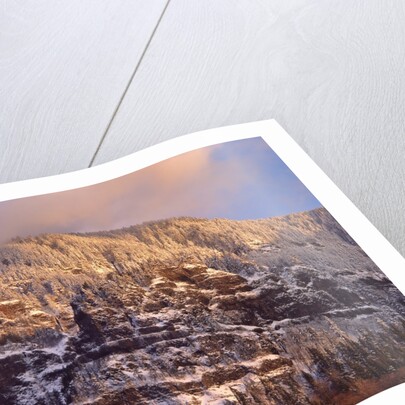 Snow on Yeon Mountain by Anonymous