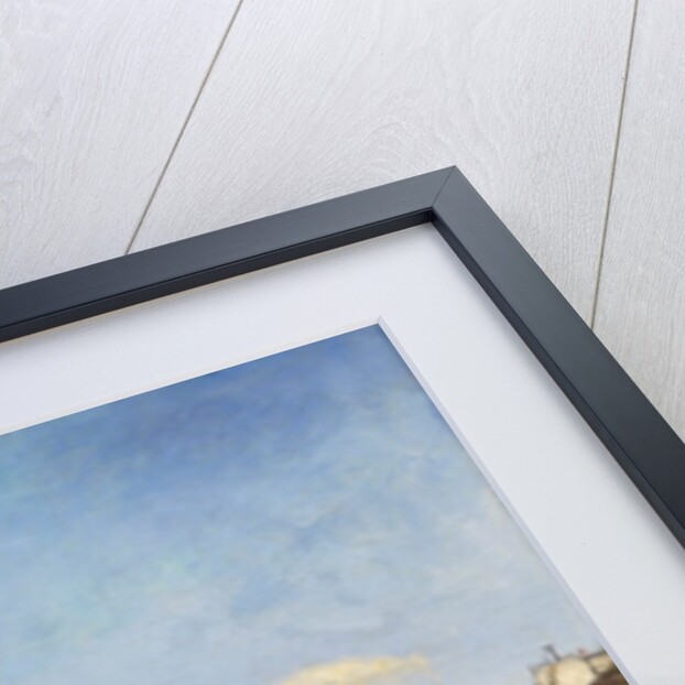 View of the banks of the Seine and Notre Dame Cathedral in Paris by Johan Barthold Jongkind