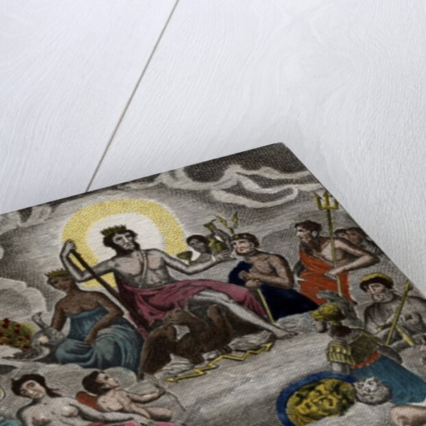 Assembly of the Gods on the mount Olympus by Anonymous