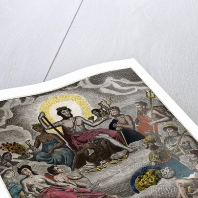 Assembly of the Gods on the mount Olympus by Anonymous