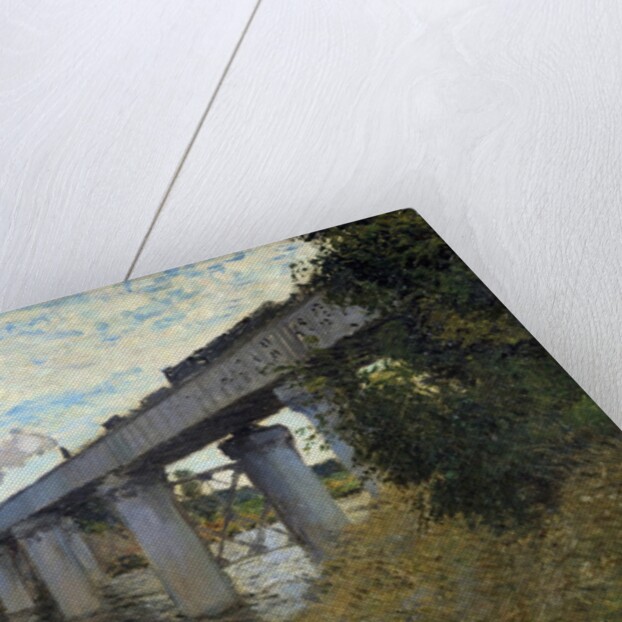 The Railway Bridge at Argenteuil by Claude Monet