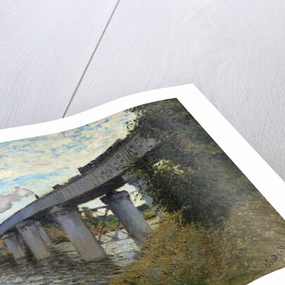 The Railway Bridge at Argenteuil by Claude Monet