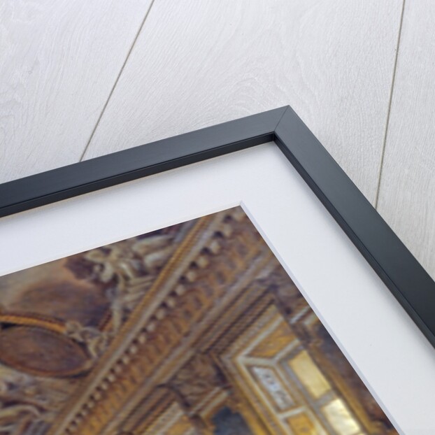 View of the Grand Galerie of Apollon in the Louvre Museum by Victor Duval
