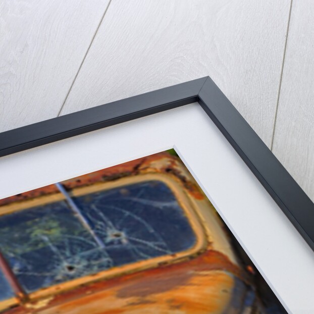 Old Chevy with rust and Fading Paint by Anonymous