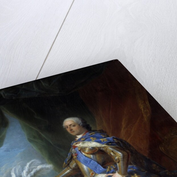Portrait of Louis XV by studio of Carle Van Loo by Anonymous
