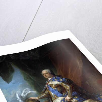 Portrait of Louis XV by studio of Carle Van Loo by Anonymous