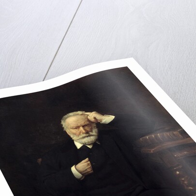 Portrait of Victor Hugo - by Leon Joseph Bonnat