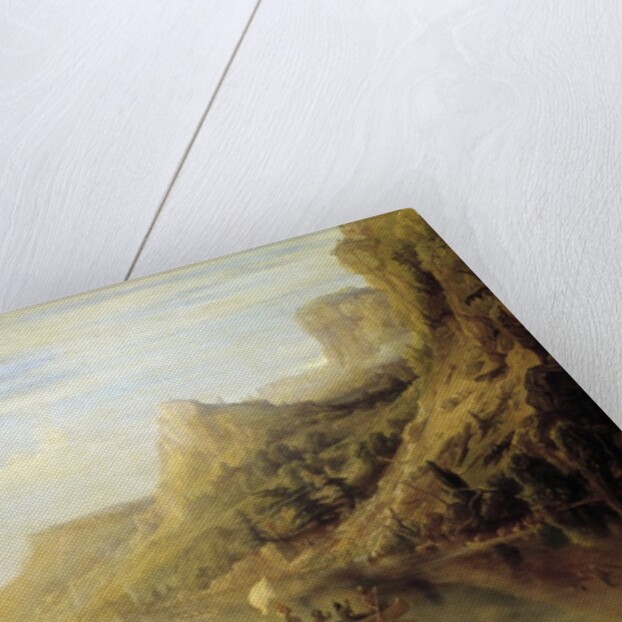 Jacques Cartier discovering the Saint Lawrence River (Canada) by Anonymous