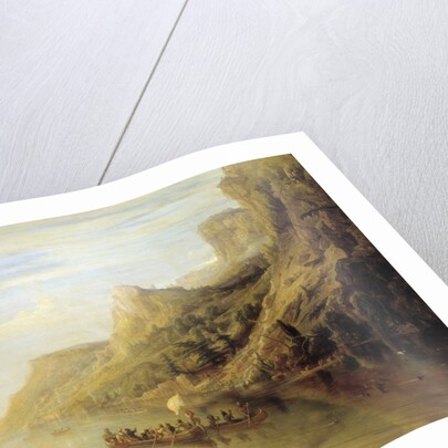 Jacques Cartier discovering the Saint Lawrence River (Canada) by Anonymous