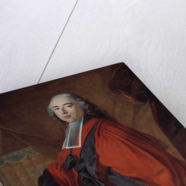Portrait of a Magistrate by Louis Tocque