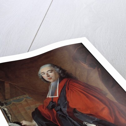 Portrait of a Magistrate by Louis Tocque
