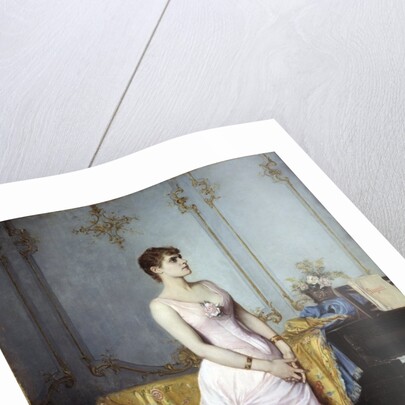 Portrait of the singer Rose Caron by Auguste Toulmouche