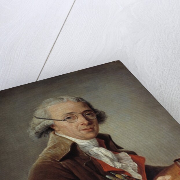 Portrait of the painter Francois-Andre Vincent by Adelaide Labille-Guiard