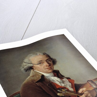 Portrait of the painter Francois-Andre Vincent by Adelaide Labille-Guiard