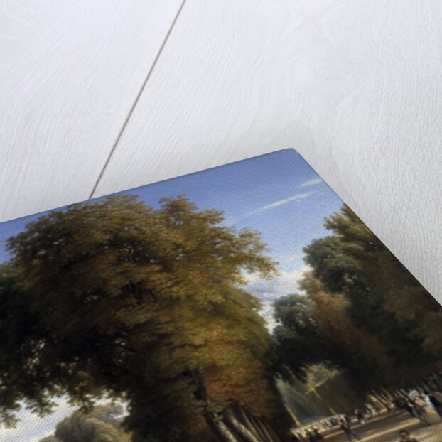 Walk at the park of Saint Cloud by Raymond Esbrat