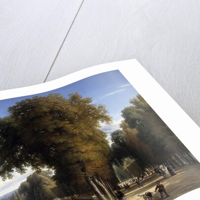 Walk at the park of Saint Cloud by Raymond Esbrat