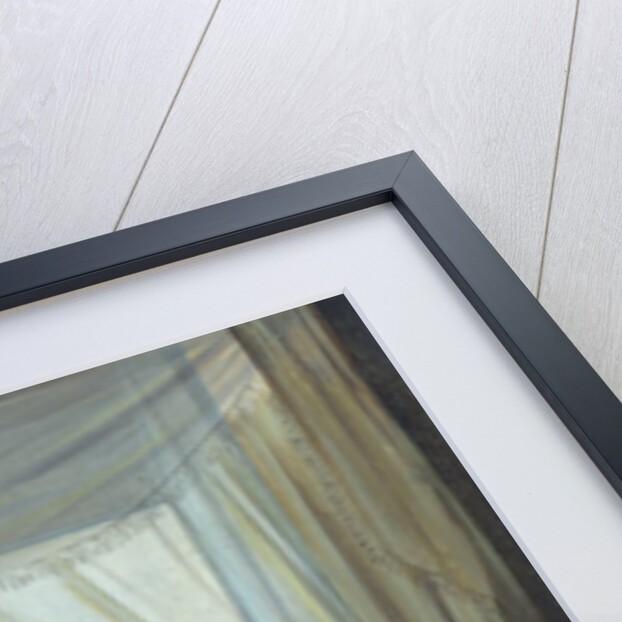 A view of Naples through a window by Franz Ludwig Catel