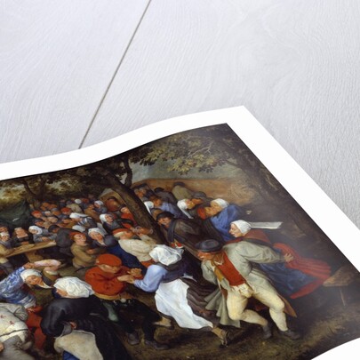 The Feast of the "Rosiere" or Farmers Wedding by Jan Brueghel the Elder
