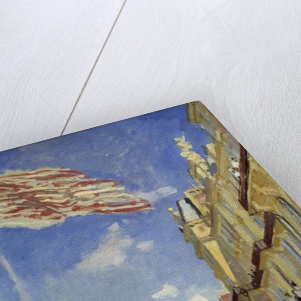 The Hotel des Roches Noires at Trouville - by Claude Monet