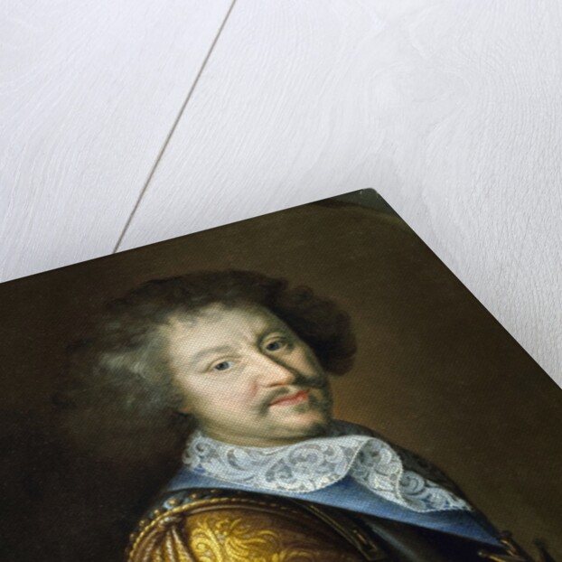 Portrait of Francois II d'Espinay, Marquis de Saint Luc by Louis Ferdinand Elle the Elder