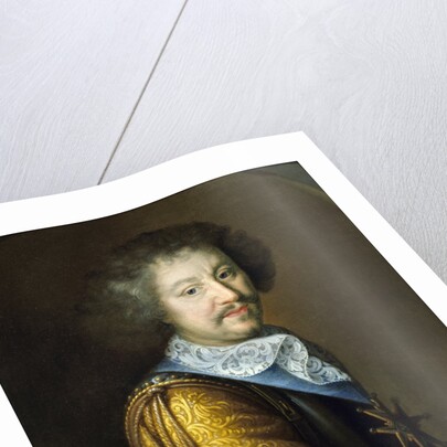 Portrait of Francois II d'Espinay, Marquis de Saint Luc by Louis Ferdinand Elle the Elder