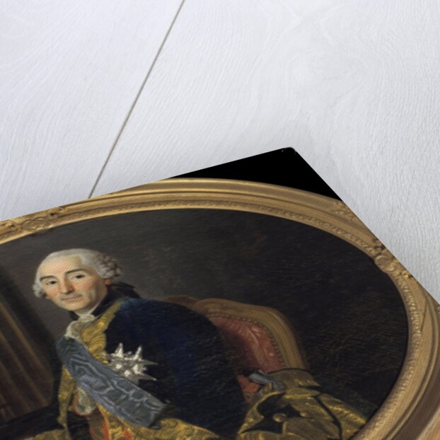 Portrait of Cesar-Gabriel Count of Choiseul-Chevigny by Alexandre Roslin