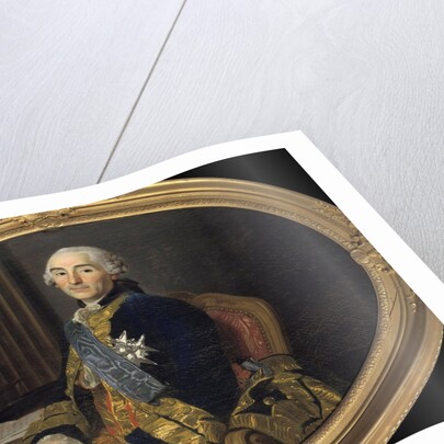 Portrait of Cesar-Gabriel Count of Choiseul-Chevigny by Alexandre Roslin