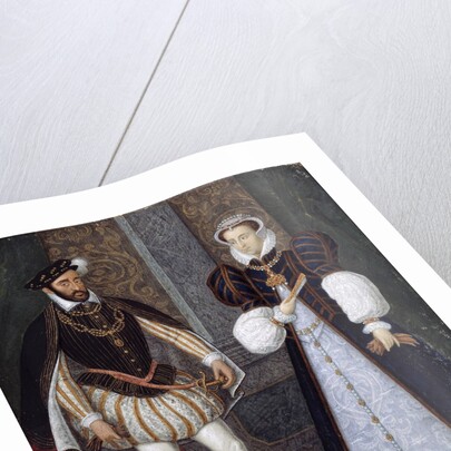 Portraits of Henry II and Catherine de Medicis by Anonymous