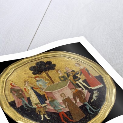 The Garden of Love attributed to Andrea da Firenze by Anonymous