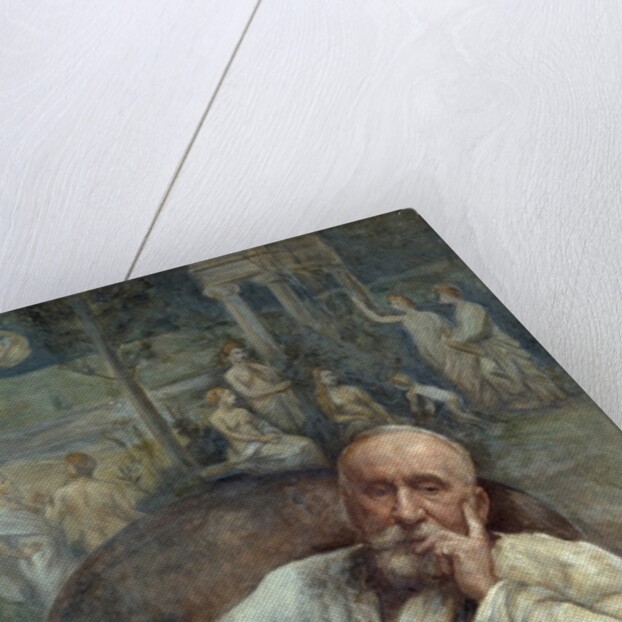 Portrait of Pierre Puvis de Chavannes by Marcellin Gilbert Desboutins