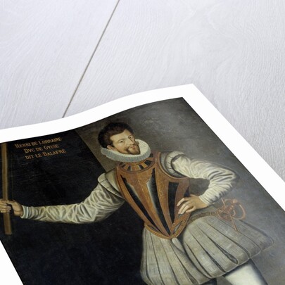 Portrait of Henry I Duke of Guise by Anonymous