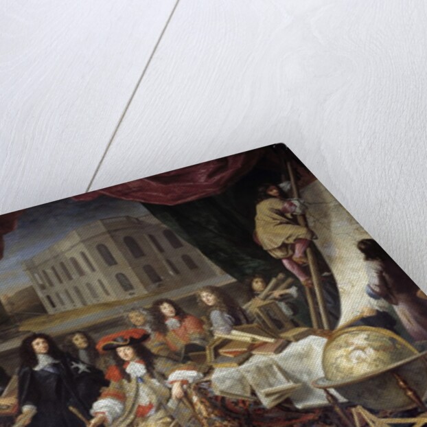 Colbert Presenting the Members of the Royal Academy of Science to Louis XIV by Henri Testelin
