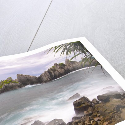 Poetic view of the Shark's Teeth rock formation by Anonymous