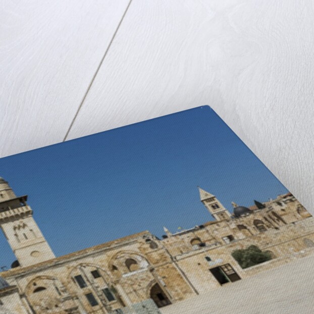 Old City, Temple Mount, the Summer Pulpit and a minaret by Anonymous