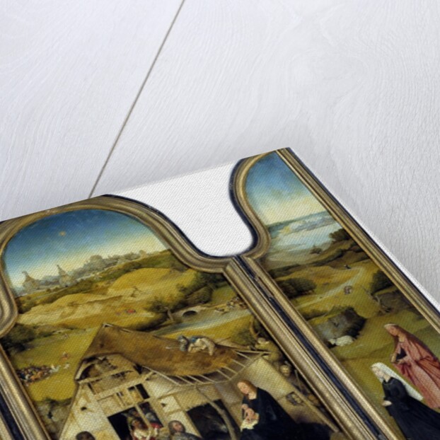 Adoration of the Magi or the Epiphany - by Hieronymus Bosch