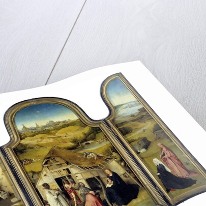 Adoration of the Magi or the Epiphany - by Hieronymus Bosch