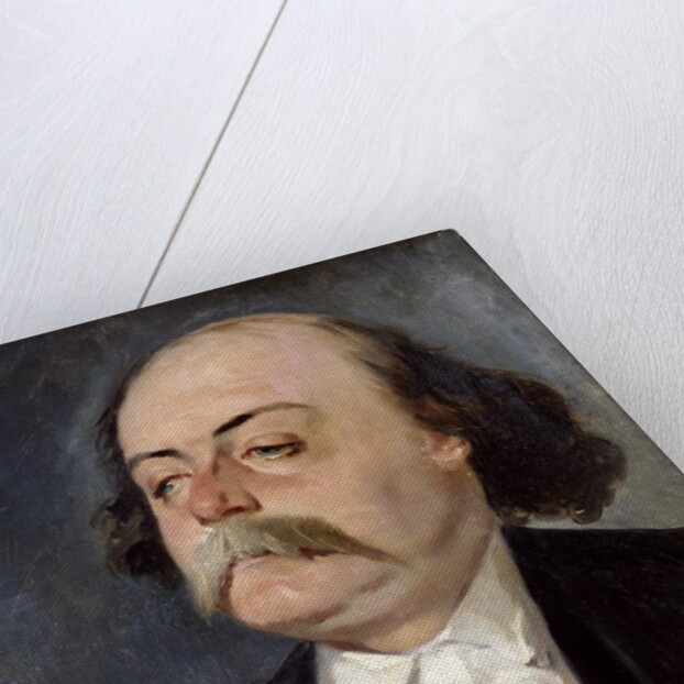 Portrait of Gustave Flaubert by Eugene Giraud