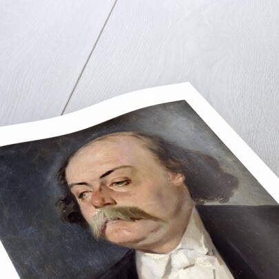 Portrait of Gustave Flaubert by Eugene Giraud