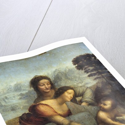 The Virgin, Child Jesus and St. Anne - by Leonard de Vinci