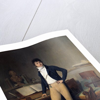 Portrait of Francois Adrien Boieldieu by Louis Leopold Boilly