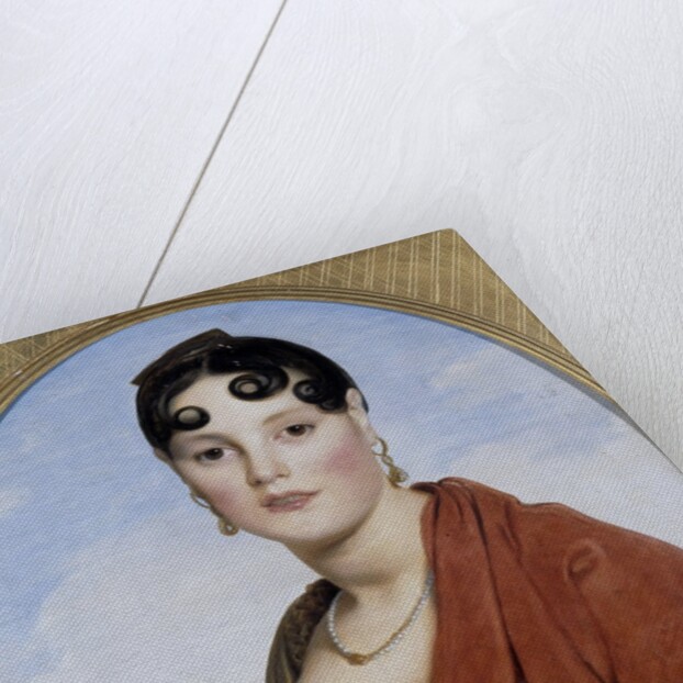 Portrait of Madame Aymon called La Belle Zelie by Jean Auguste Dominique Ingres