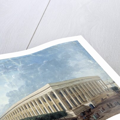 The Palais de la Bourse by Henri Courvoisier Voisin